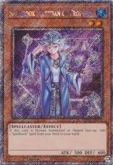 Spellbook Magician of Prophecy - RA04-EN183 - Platinum Secret Rare - 1st Edition